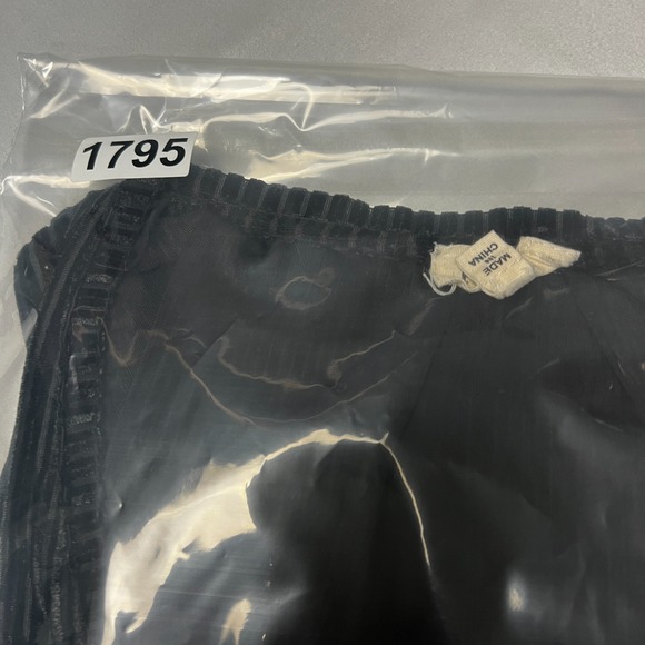 POL Velvet Ribbed Tunic Top V-Neck Short Sleeve Pocket Casual Dressy Medium - Picture 7 of 8